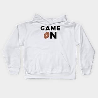 Game On - Funny Football Design Kids Hoodie